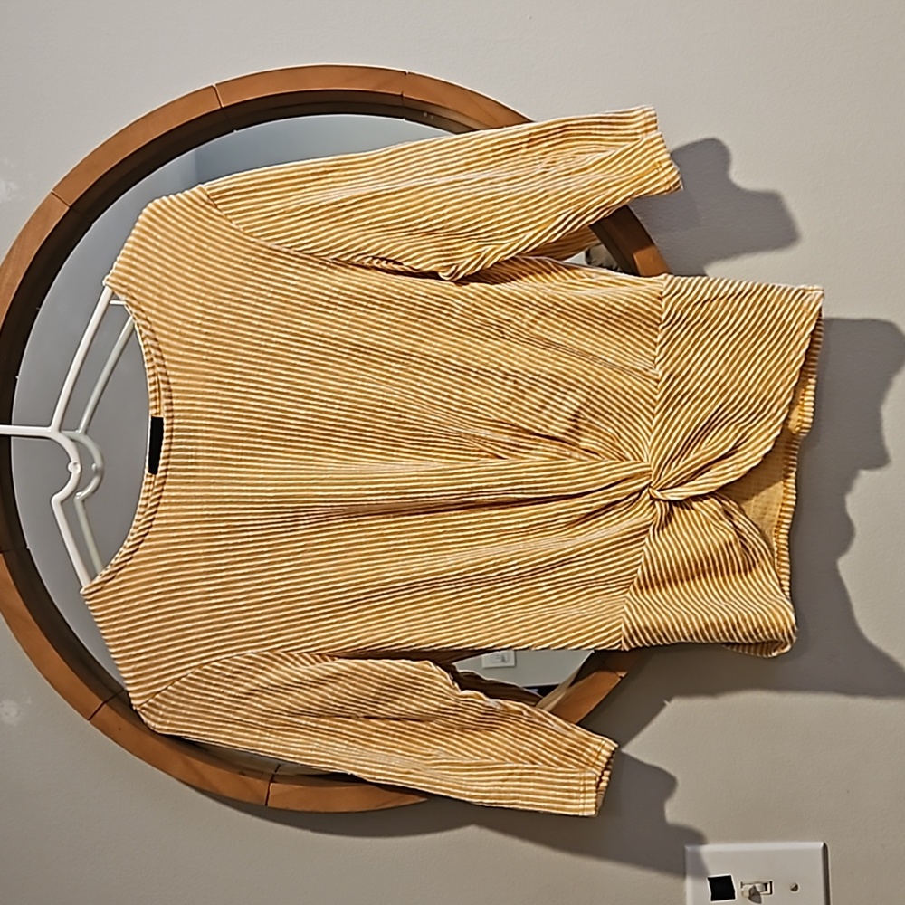 Striped Yellow Top